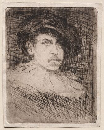 Self-Portrait in Costume