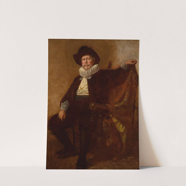 Self-Portrait in the Costume Worn by Him at the Twelfth Night Celebration at the Country Club (1899) by Eastman Johnson