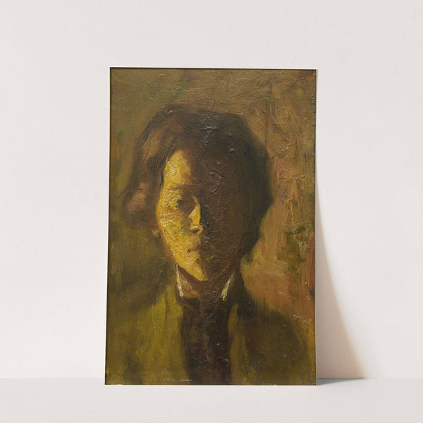 Self-portrait in the mirror by Stanisław Ignacy Witkiewicz