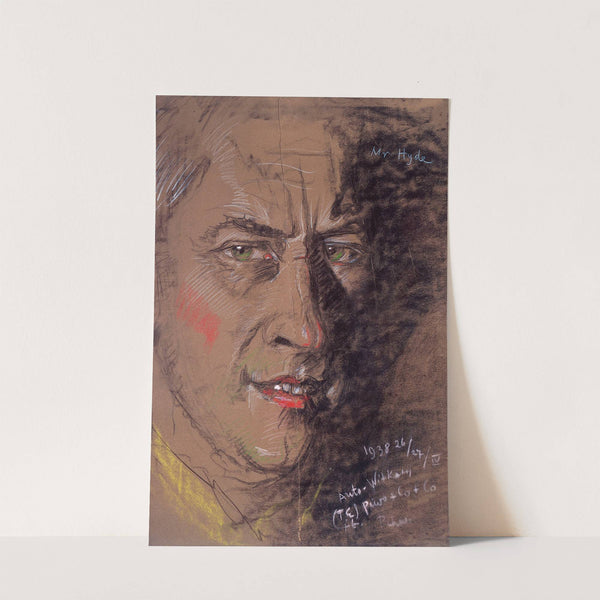 Self-portrait – Mr. Hyde (1938) by Stanisław Ignacy Witkiewicz