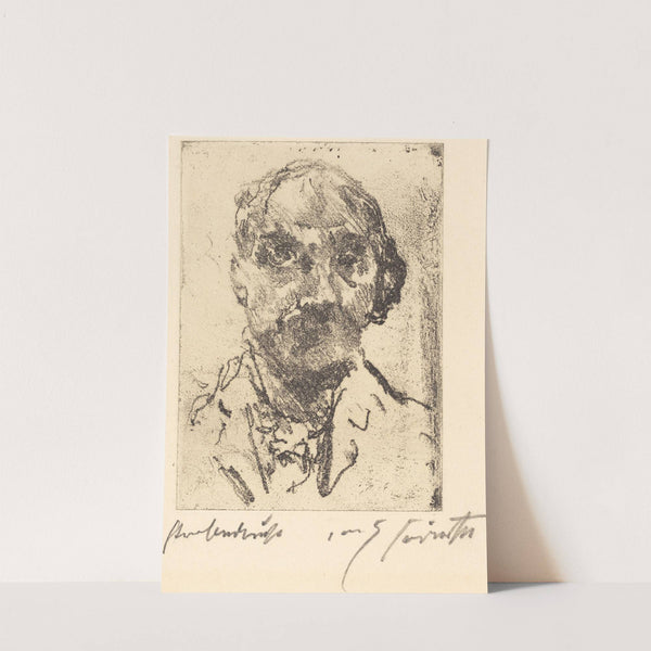 Self-Portrait (Selbstbildnis) (1921-1922) by Lovis Corinth