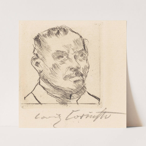 Self-Portrait (Selbstbildnis (Kopf)) (1916) by Lovis Corinth