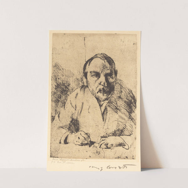 Self-Portrait (Selbstbildnis) (1912) by Lovis Corinth