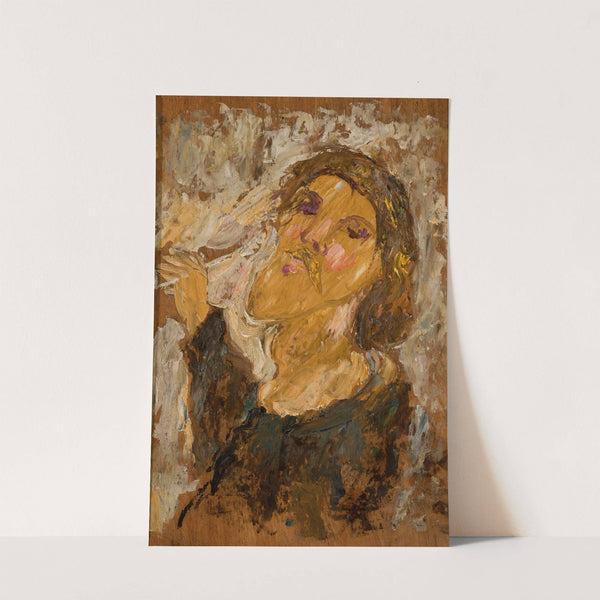 Self-portrait study by Tadeusz Makowski