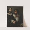 Self-portrait with a friend (1500-1525) by Raphael