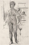Self-portrait with a model (1902 - 1903)