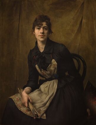 Self-Portrait with a Palette
