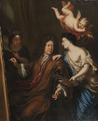 Self-portrait with Allegories