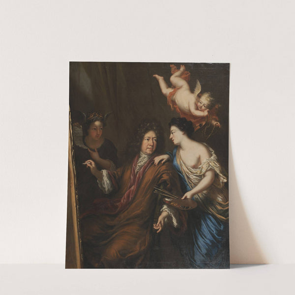 Self-portrait with Allegories by David Klöcker Ehrenstrahl