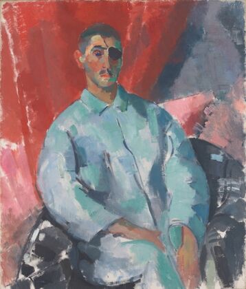 Self Portrait with Black Eye Patch