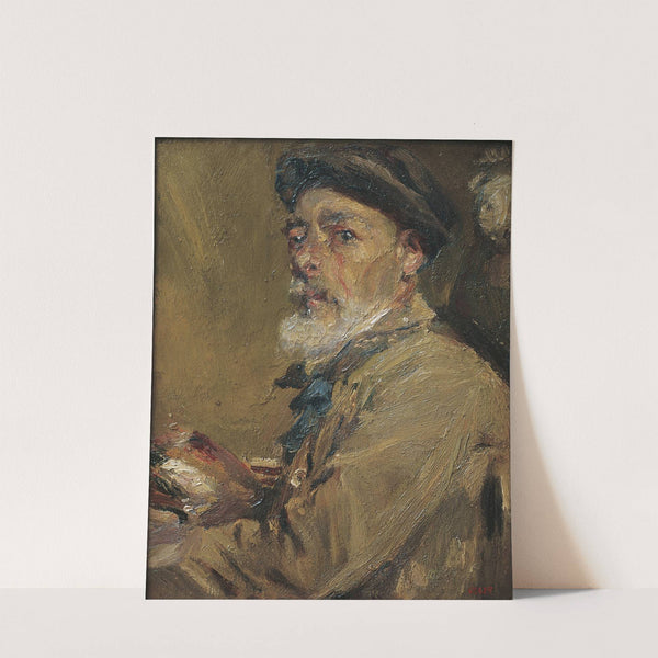 Self-portrait with Cap by Francesc Gimeno