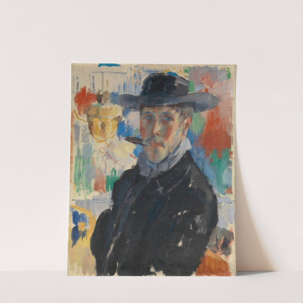 Self Portrait with Cigar by Rik Wouters