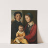 Self-portrait with family (1830) by Johann Friedrich Overbeck