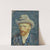 Self-portrait with grey felt hat (1887) by Vincent van Gogh