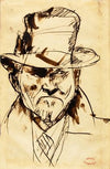 Self-Portrait with Hat