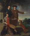 Self-Portrait With His Father And His Brother (early 1760s)