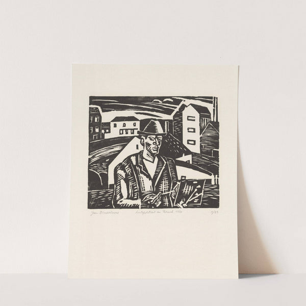 Self-portrait with Paruck (1920)