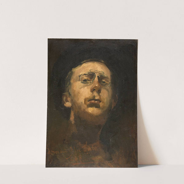 Self-portrait with pince-nez by George Hendrik Breitner
