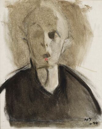 Self-Portrait with Red Spot (1944)