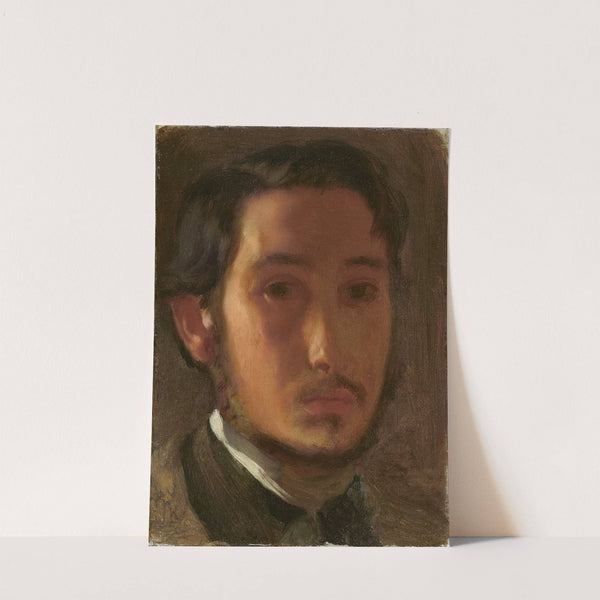 Self-Portrait with White Collar (c. 1857) by Edgar Degas
