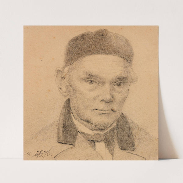 Selfportrait (1876) by Woldemar Friderich Krüger