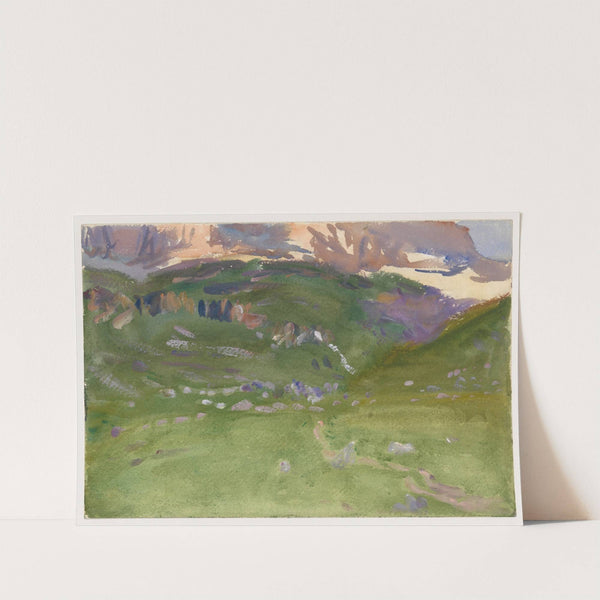 Sellar Alp, Dolomites by John Singer Sargent