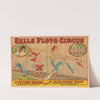 Sells Floto circus The Flying Wards featuring Miss Mamie Ward (1929) by Erie Litho Co.