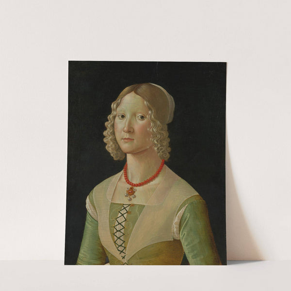 Selvaggia Sassetti (born 1470) by Davide Ghirlandaio