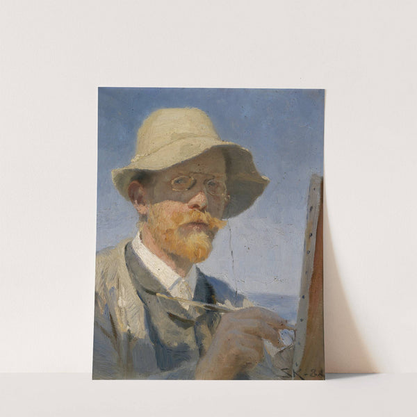 Selvportræt by Peder Severin Krøyer