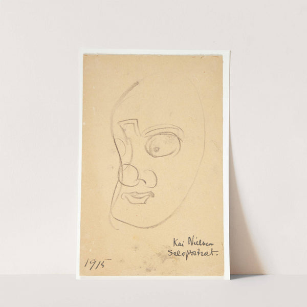 Selvportræt by Kai Nielsen