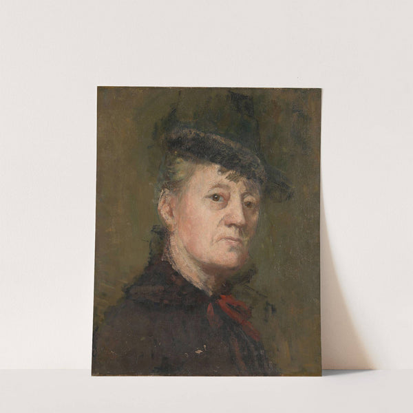 Selvportrett by Kitty Kielland