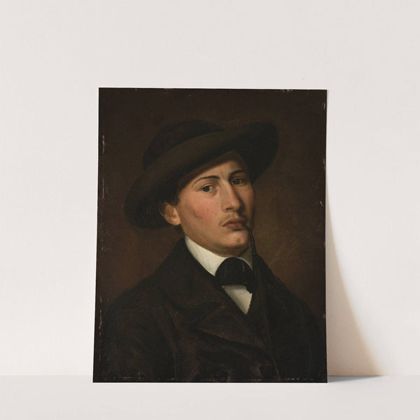 Selvportrett by Amaldus Nielsen