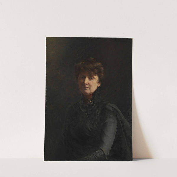 Selvportrett by Asta Nørregaard