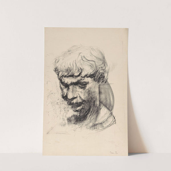 Selvportrett. Etter byste av Kai Nielsen by Ludvig Karsten