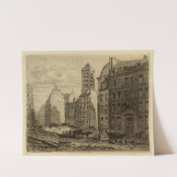 Séminaire St-Nicolas du Chardonnet (1866) by Alfred Alexandre Delauney