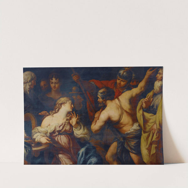 Semiramis called to arms by Francesco Rosa