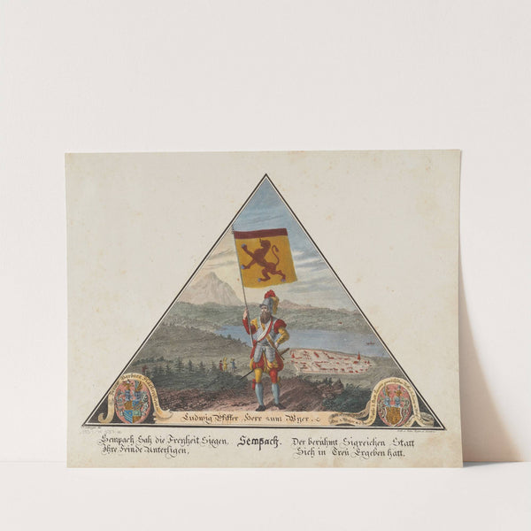 Sempach (1828) by Jakob Schwegler