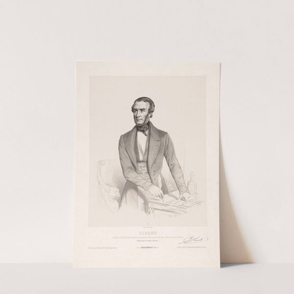 Senard. Président de l’Assemblée nationale pendant l’insurrection de juin, ministre de l’intérieur (1848) by Marie-Alexandre Alophe
