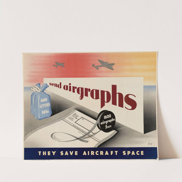 Send Airgraphs - They Save Aircraft Space by Sarg