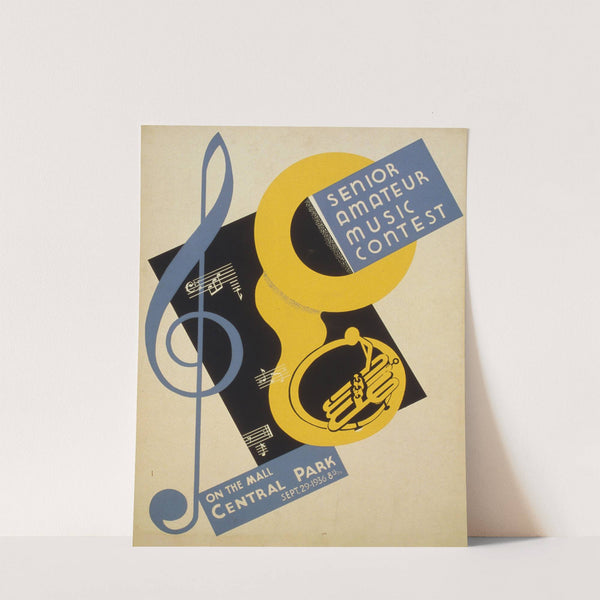 Senior amateur music contest by H. Das