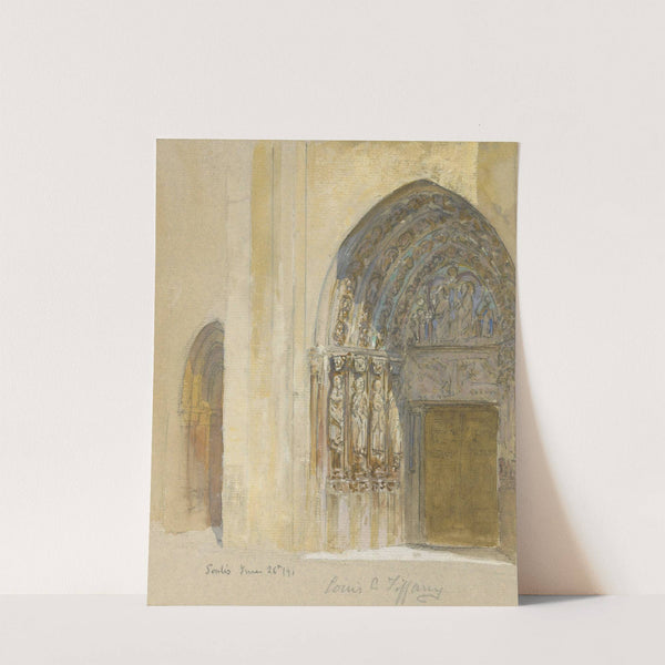 Senlis, June 26th 91 by Louis Comfort Tiffany