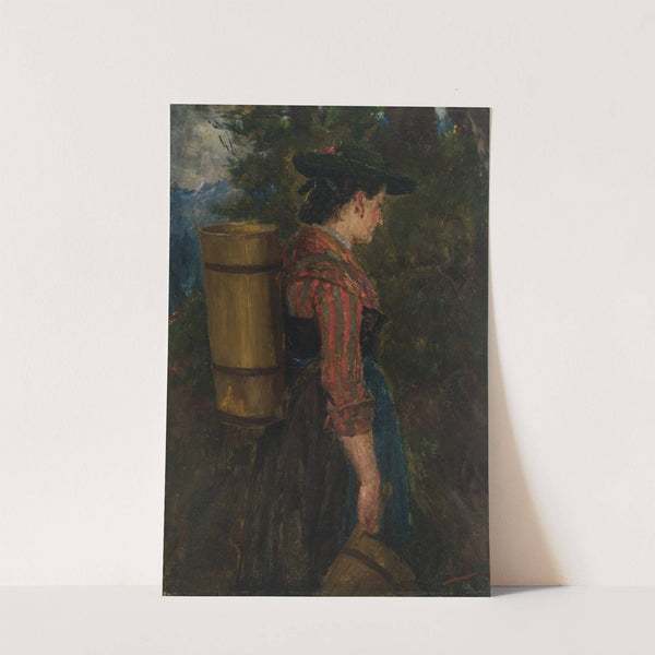 Sennerin by Johann Sperl