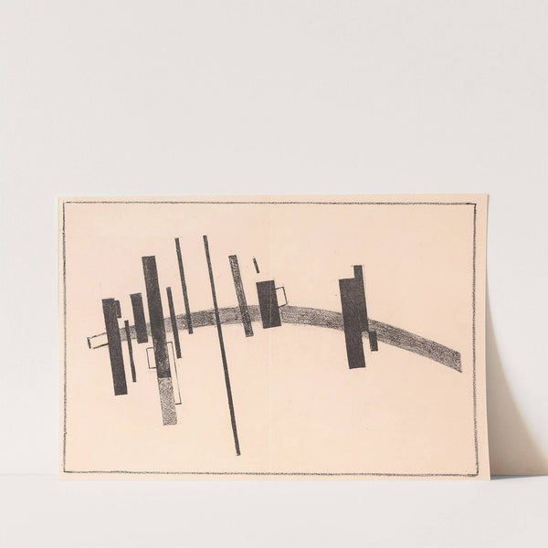 Sensation of the Motion and the Obstacle by Kazimir Malevich