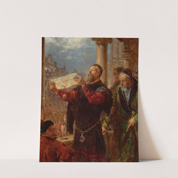 Sentence of Matejko (1867) by Jan Matejko