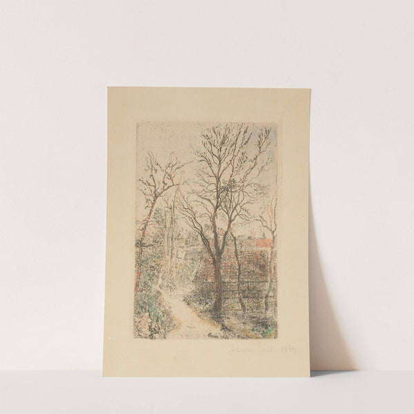 Sentier à Groenendael (Footpath at Groenendael) by James Ensor