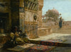 Sentinel At The Entrance To The Temple Mount, Jerusalem