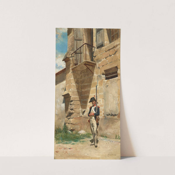 Sentinelle en 1796 (1867) by Ernest Meissonier