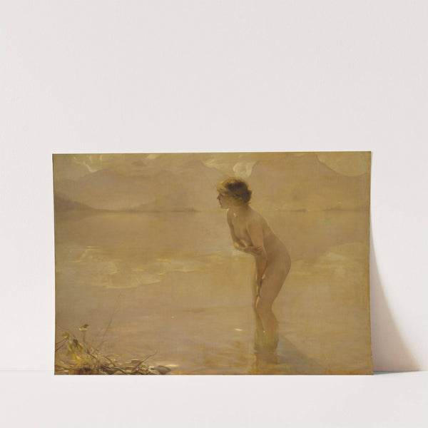 September Morn (circa 1912) by Paul Émile Chabas