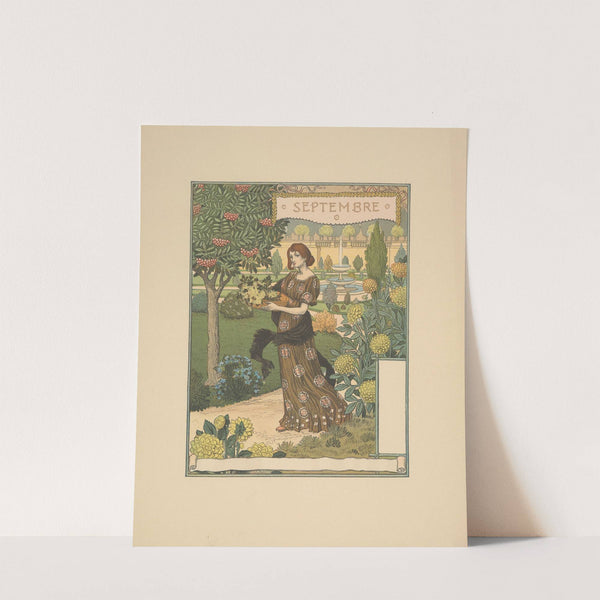 Septembre (1894-1896) by Eugène Grasset