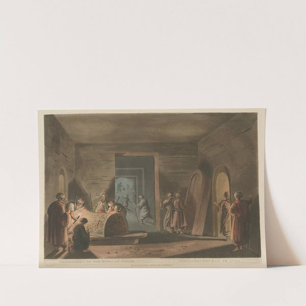 Sepulchres of the kings of Judah by Luigi Mayer